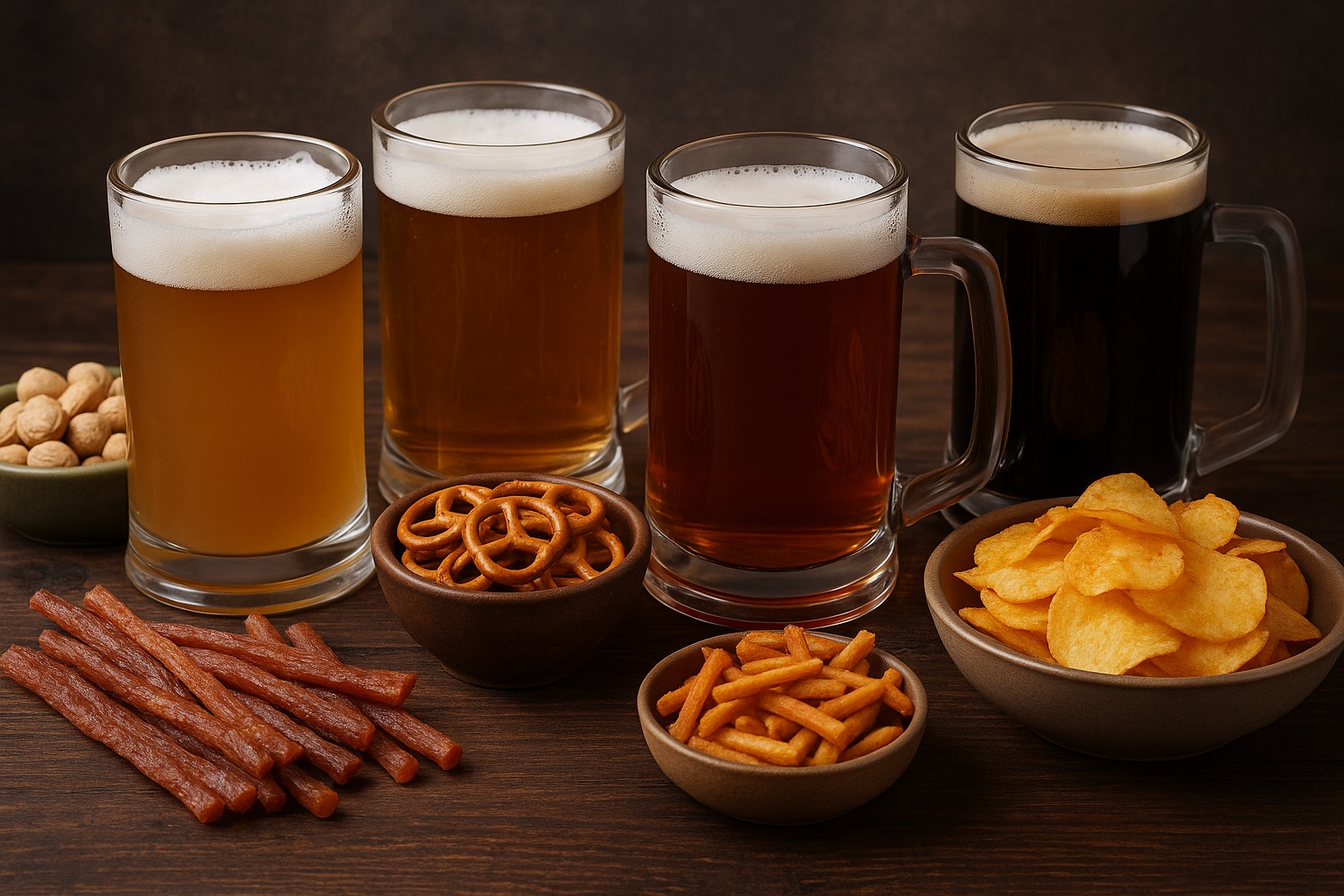 ТОП кращих снеків до пива: підбірка закусок до різних сортів пива